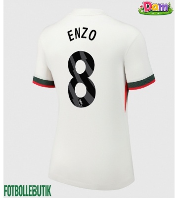 Chelsea Enzo Fernandez #8 Bortatröja Kvinnor 2025-26 Kortärmad